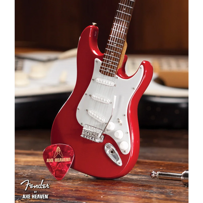 Red Axe Heaven Fender Stratocaster mini guitar case gift