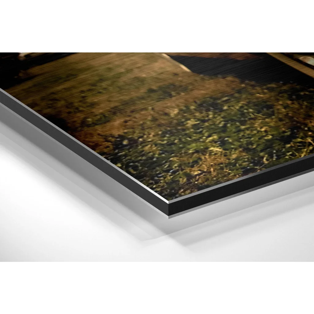 Classical Car Brushed Aluminium Dibond Wall Art