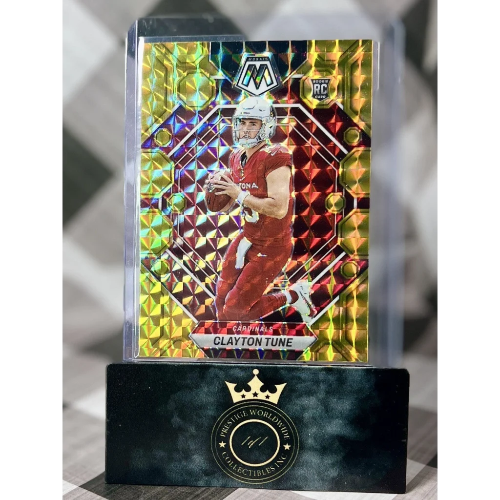2021 Panini Mosaic Clayton Tune Cardinals card from Prestige Worldwide
