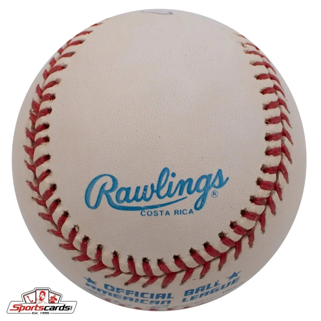 Cliff Mapes signed Rawlings baseball with Beckett BAS authentication