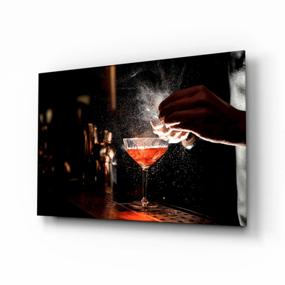 Cocktail Bartender Glass Wall Art Canvas Print Set | Insigneart USA | vintageantiquesgifts.com
