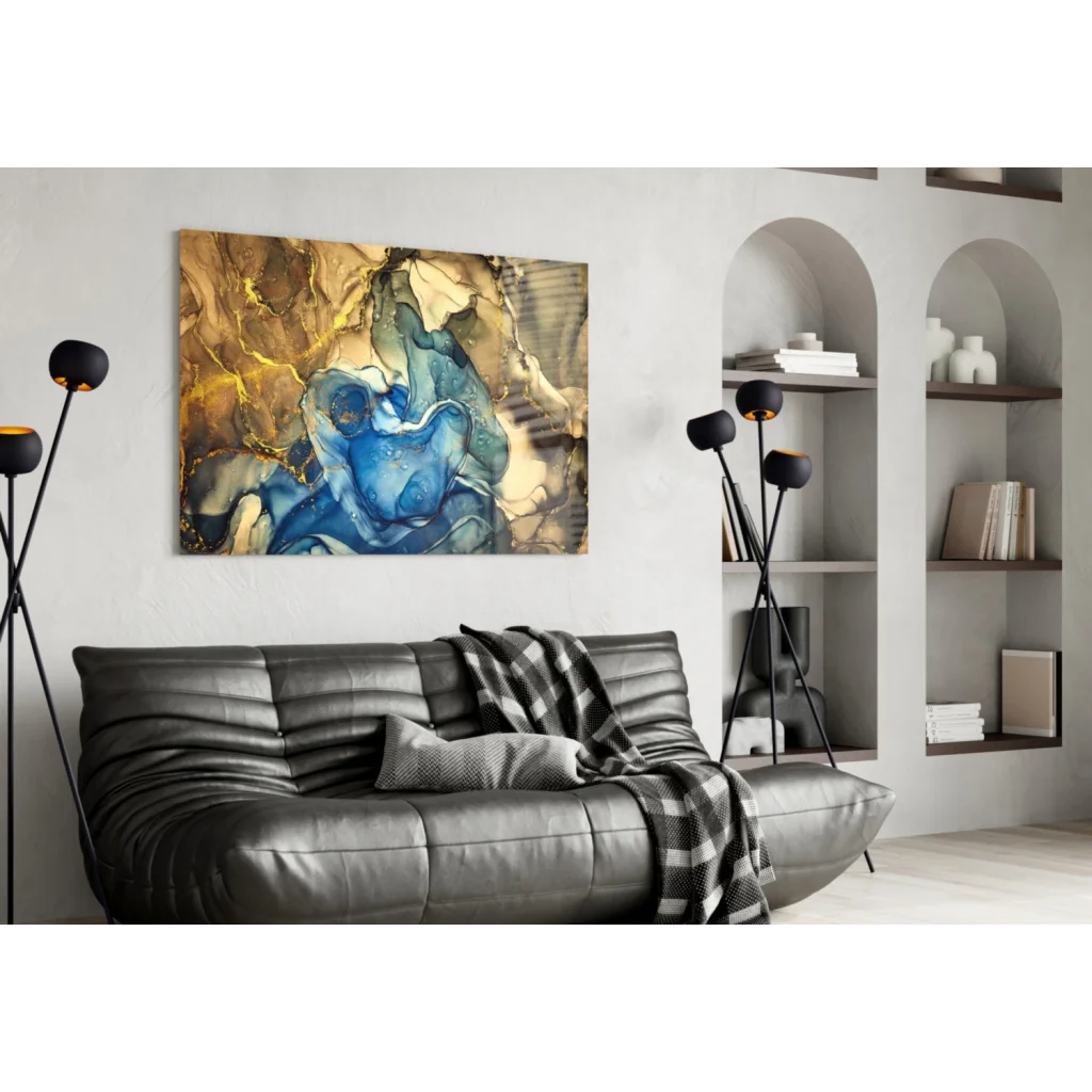 Stunning Glass Wall Art Posters That Transform Your Space | Contemporary Home Wall Art | vintageantiquesgifts.com