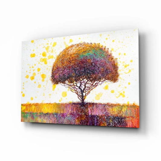 Rainbow Tree Splash Canvas Wall Art | Insigneart USA | vintageantiquesgifts.com