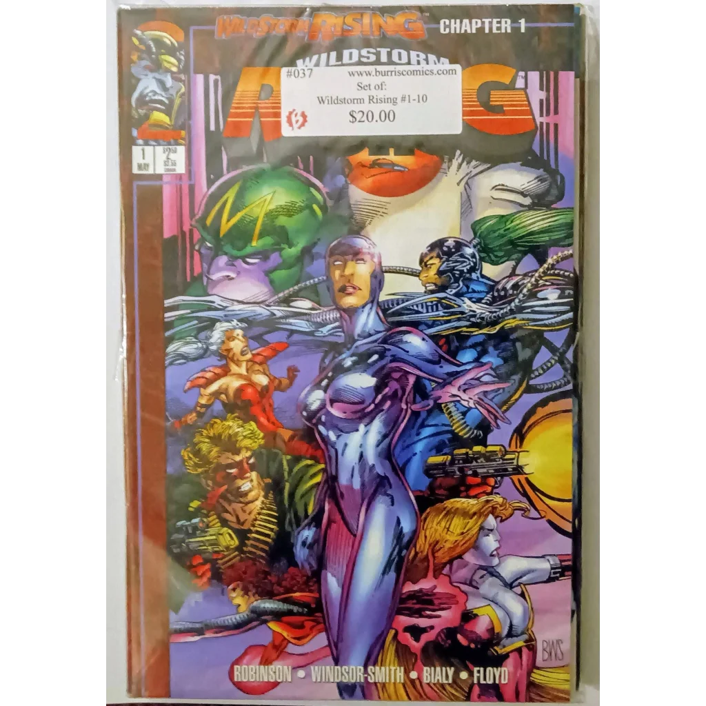 1987 Wildstorm Supergirl in vibrant Image Comics crossover event set