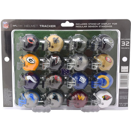 Complete 32 Piece NFL Helmet Tracker Collection 2024 | Creative Sports | vintageantiquesgifts.com