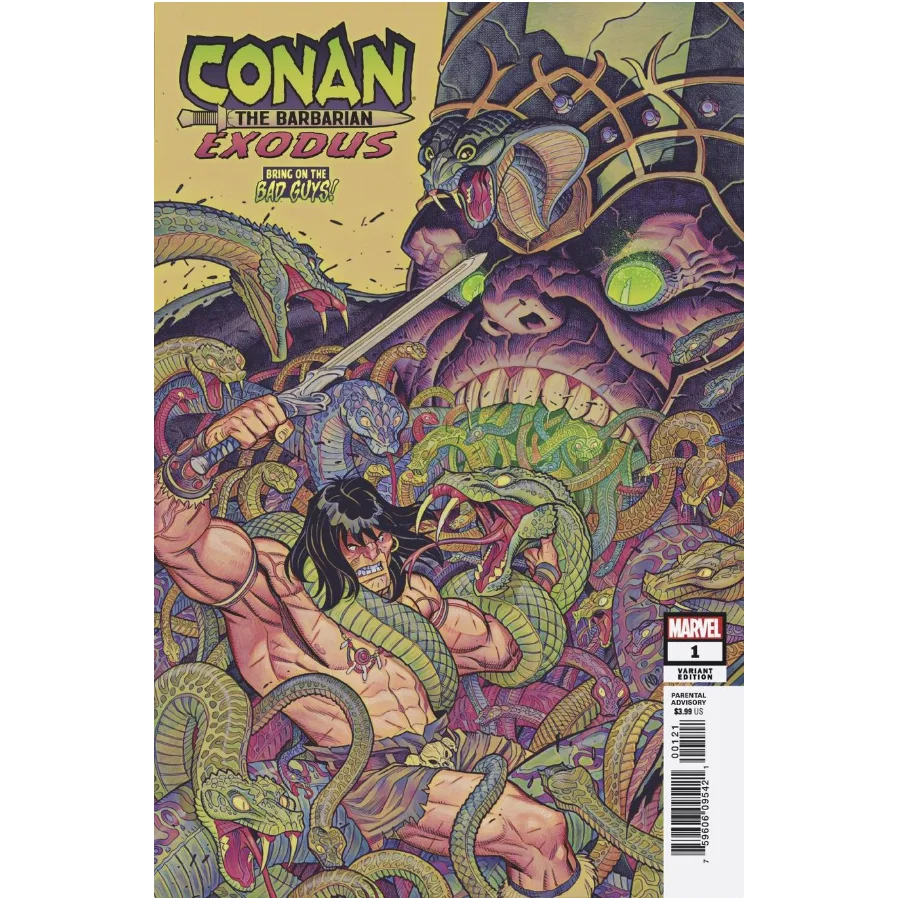 Conan the Barbarian: Exodus #1 BOBG Variant | Unknown Comics Exclusive | vintageantiquesgifts.com