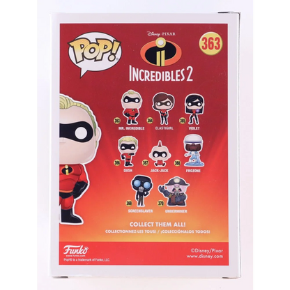 Vinyl figure of Craig T Nelson signed Incredibles 2 ready to ship