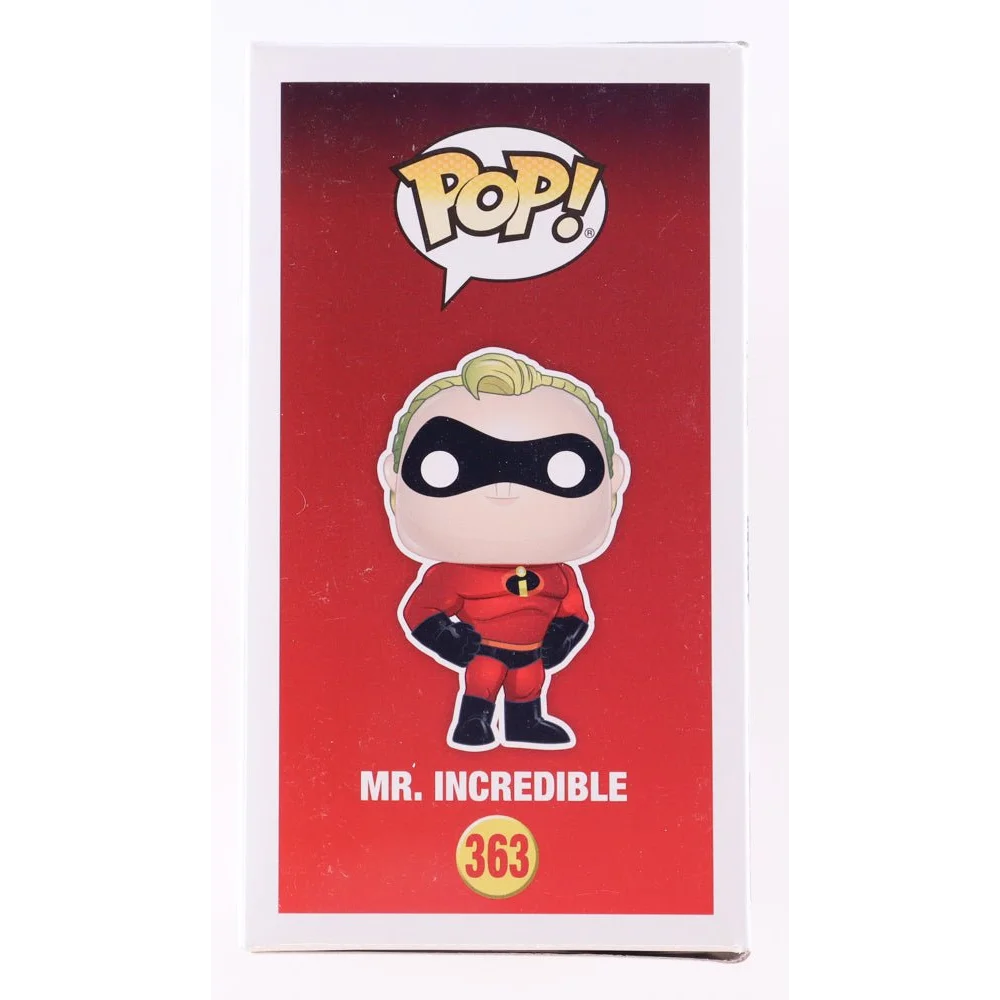 Nelson Signed Incredibles vinyl figure of Mr. Incredible ready to ship