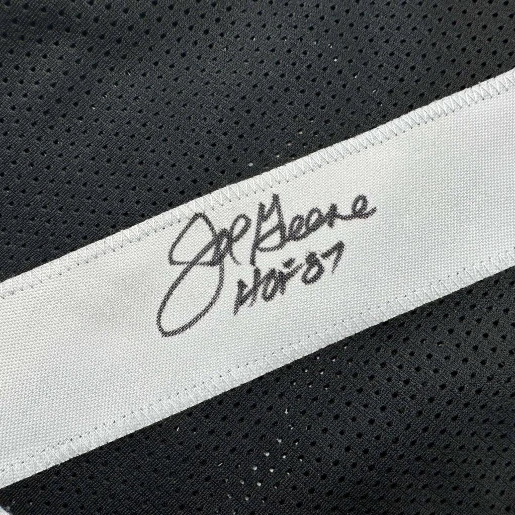 Custom Pittsburgh Steelers jersey honoring Mean Joe Greene with HOF 87 signature