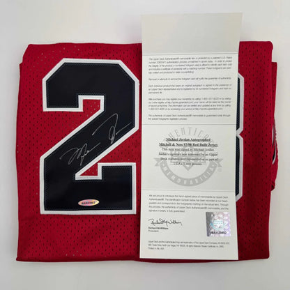 Custom jersey number 23 autographed basketball collectible from professional sports league