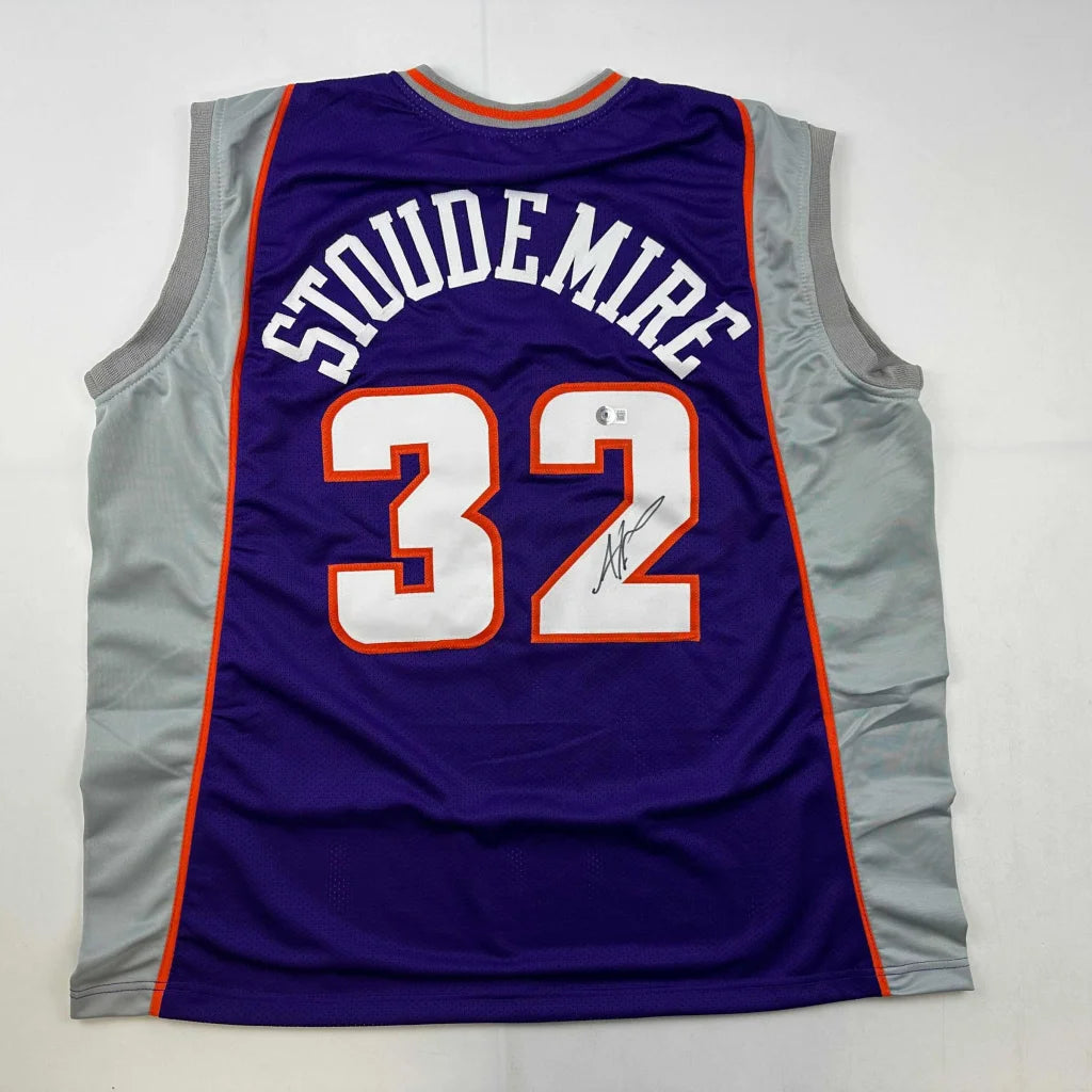 Signed Amar’e Stoudemire custom Phoenix Suns jersey number 32