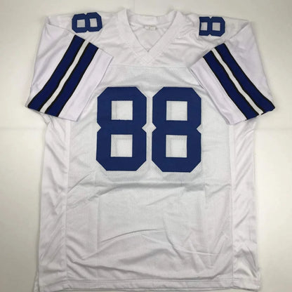 Custom Dallas Cowboys Bryant 88 blue white professional sports jersey
