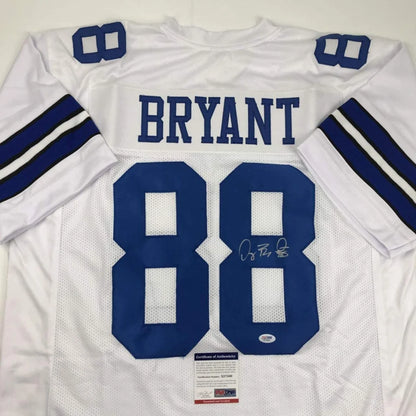 Custom Dallas Cowboys Bryant 88 blue white jersey