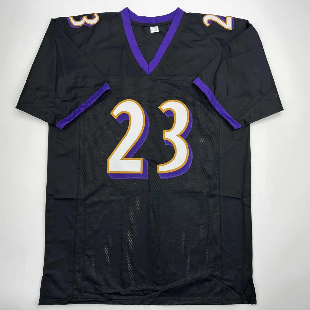 Custom jersey signed McGahee 23 Baltimore Ravens style in NFL league