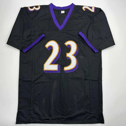 Custom jersey signed McGahee 23 Baltimore Ravens style in NFL league