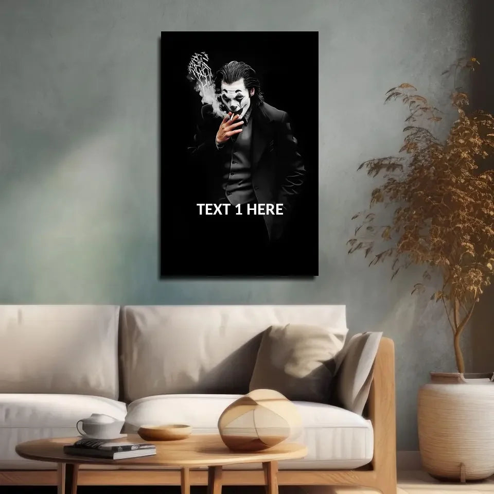 Customizable Movie Glass Wall Art With Iconic Characters | Modern Wall Art Decor | vintageantiquesgifts.com