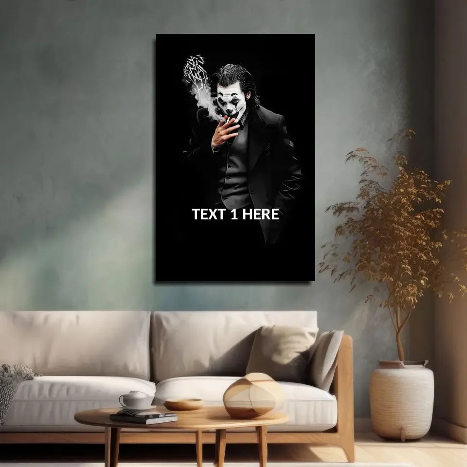 Customizable Movie Glass Wall Art With Iconic Characters | Contemporary Home Wall Art | vintageantiquesgifts.com