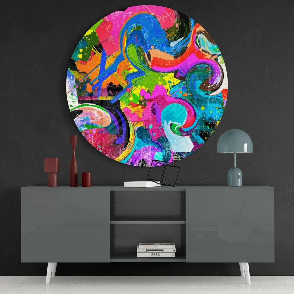 Stunning Tempered Glass Art That Transforms Your Space | Contemporary Home Wall Art | vintageantiquesgifts.com
