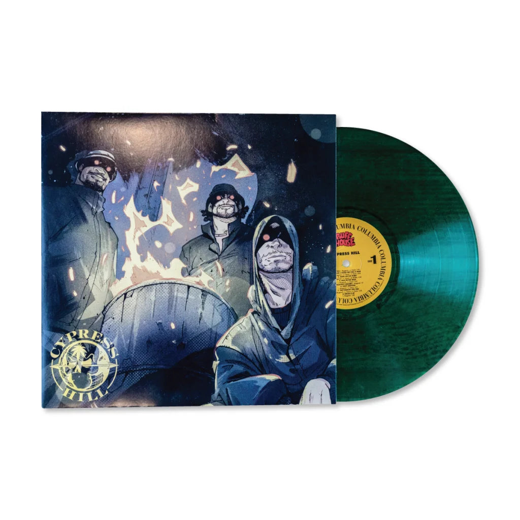 Cypress Hill 30th anniversary translucent green vinyl with hooded figures