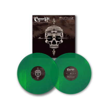 Cypress Hill Black Sunday 30th Anniversary Green Vinyl Box Set display