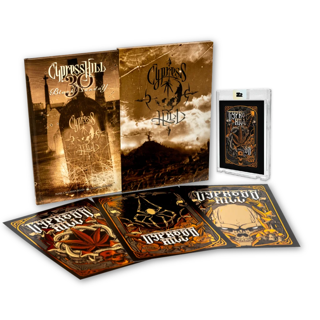 Cypress Hill Black Sunday Gold Metallic Art Print Set with music and collectible merch