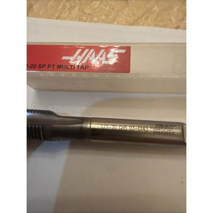 Haas 1/2-20 UNF HSS-E Spiral Flute Tap GH5 TiCN Mod Bottoming 03-0143 New