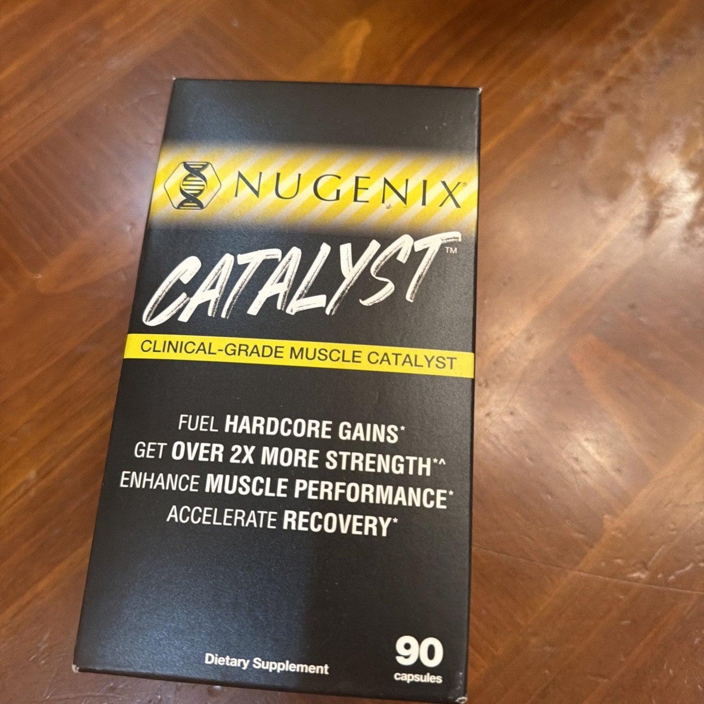 Nugenix Catalyst Enhanced Muscle Builder, Muscle Recovery 90ct, Exp: 8/26