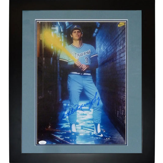 Dale Murphy autographed Atlanta Braves deluxe framed 12x18 poster photo