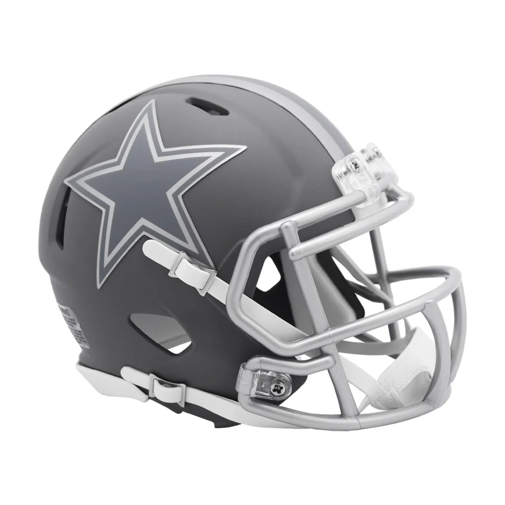 Dallas Cowboys black and silver star helmet from Riddell Slate Collection