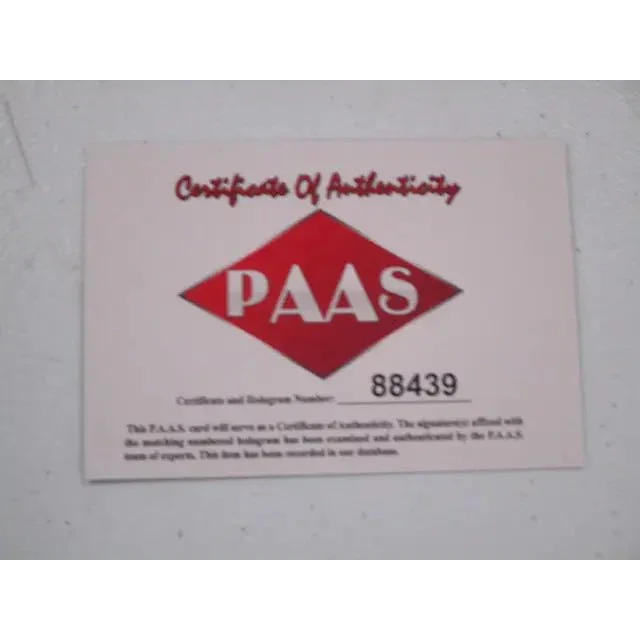 Dallas Stars signed autographed 8x10 photo with certificate of authenticity and serial number