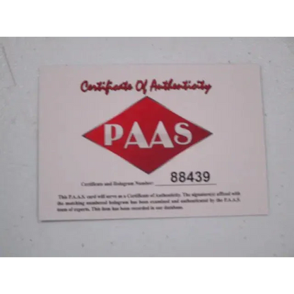 Dallas Stars signed autographed 8x10 photo with certificate of authenticity and serial number