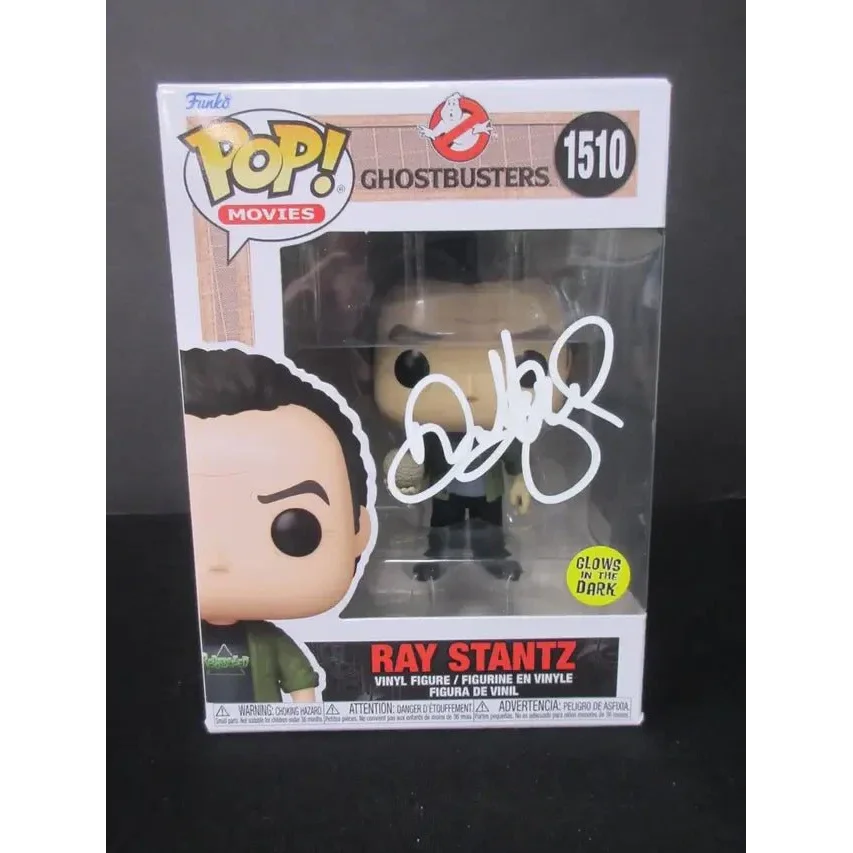 Autographed Funko Pop Ray Stantz Ghostbusters figure with COA for sale