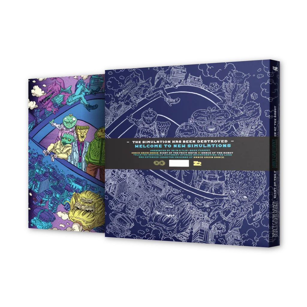 Dance Gavin Dance signed Pantheon set with TMNT graphic novel