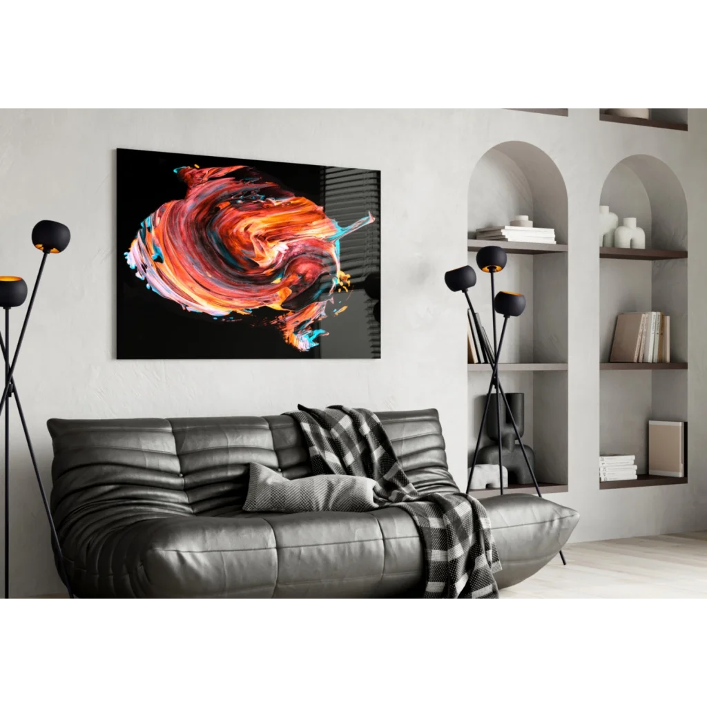 Stunning Glass Wall Art for Your Modern Home Space | Contemporary Home Wall Art | vintageantiquesgifts.com
