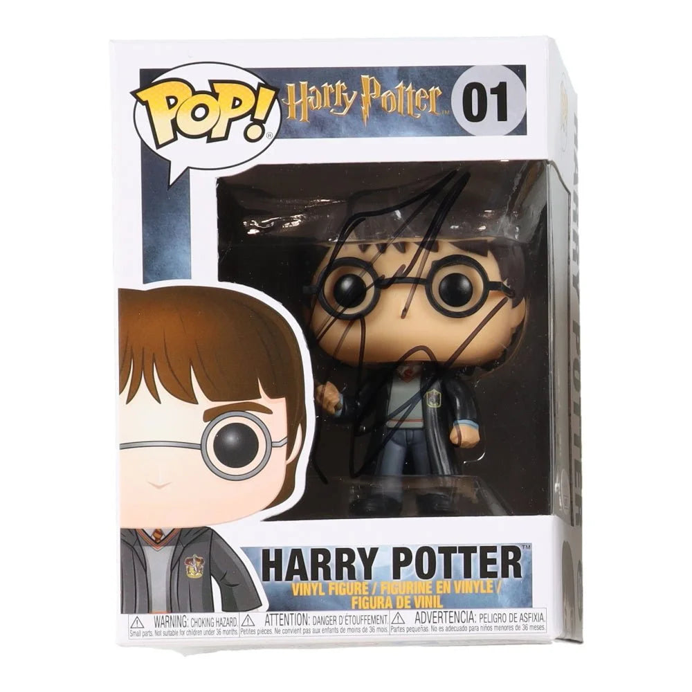 Harry Potter Funko Pop with Daniel Radcliffe signed autograph in original box