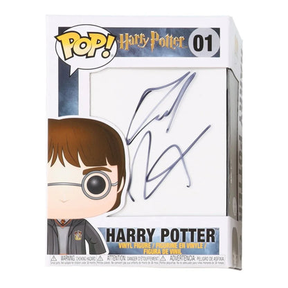 Autographed Harry Potter Funko Pop! figure signed by Daniel Radcliffe for Harry Potter fans