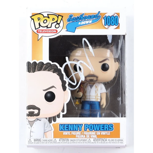 Autographed Kenny Powers Funko Pop vinyl figure signed by Danny McBride for fans
