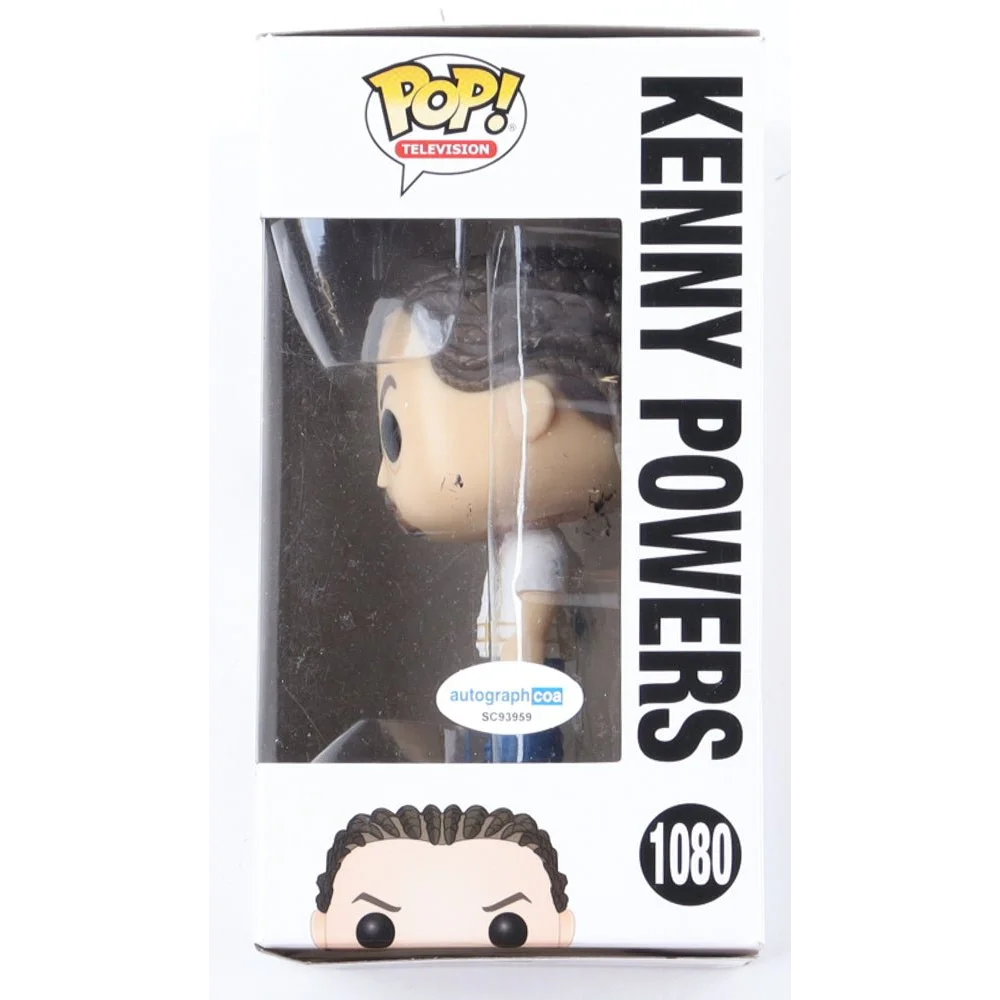 Funko Pop vinyl figure of Kenny Powers from TV show Danny McBride signed