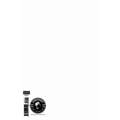 White blank paper sheet with barcode and Daredevil Facsimile Edition Matt Murdock logo