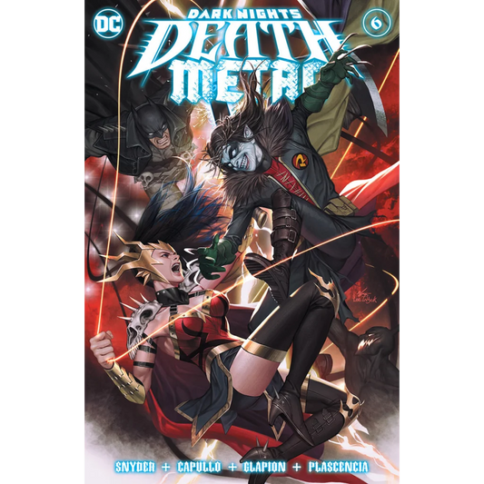 Dark Nights Death Metal Issue 6 comic book cover now available for collectors