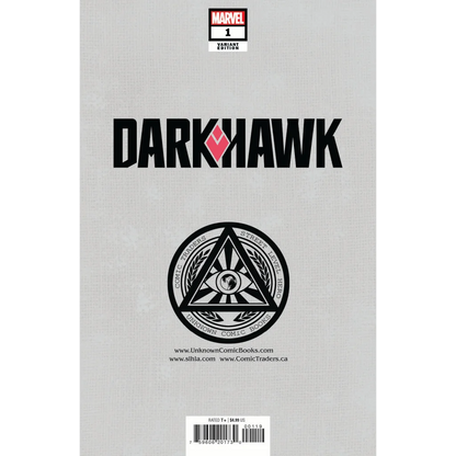 Darkhawk issue 1 variant cover with epic armored cosmic battle illustration