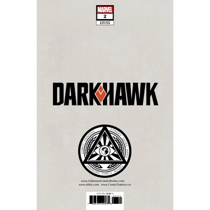 Winged Hero Variant Comic with Sleek Minimalist Cover showing a stylish comic book design