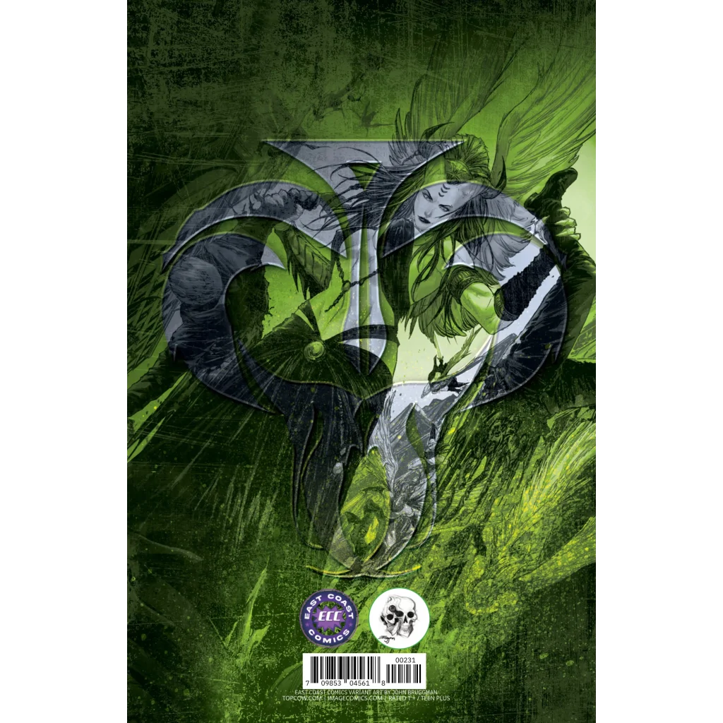 Darkness 2025 #2 ECC Bruggman Exclusive Back — Image Top Cow Comics Collectible USA