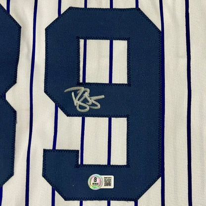 Darryl Strawberry autographed New York Yankees pinstripe jersey with authentication