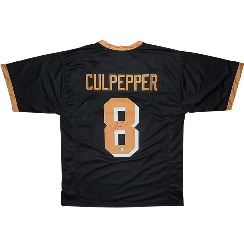 Daunte Culpepper autographed UCF black jersey with number 8