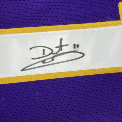 Daunte Culpepper signed custom Lakers jersey number 11 JSA authenticated