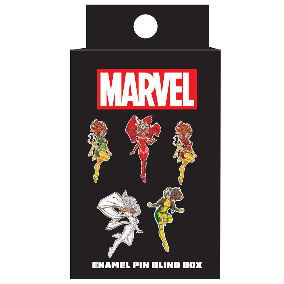 David Nakayama Marvel X-Men enamel pin blind box collectible displayed front view