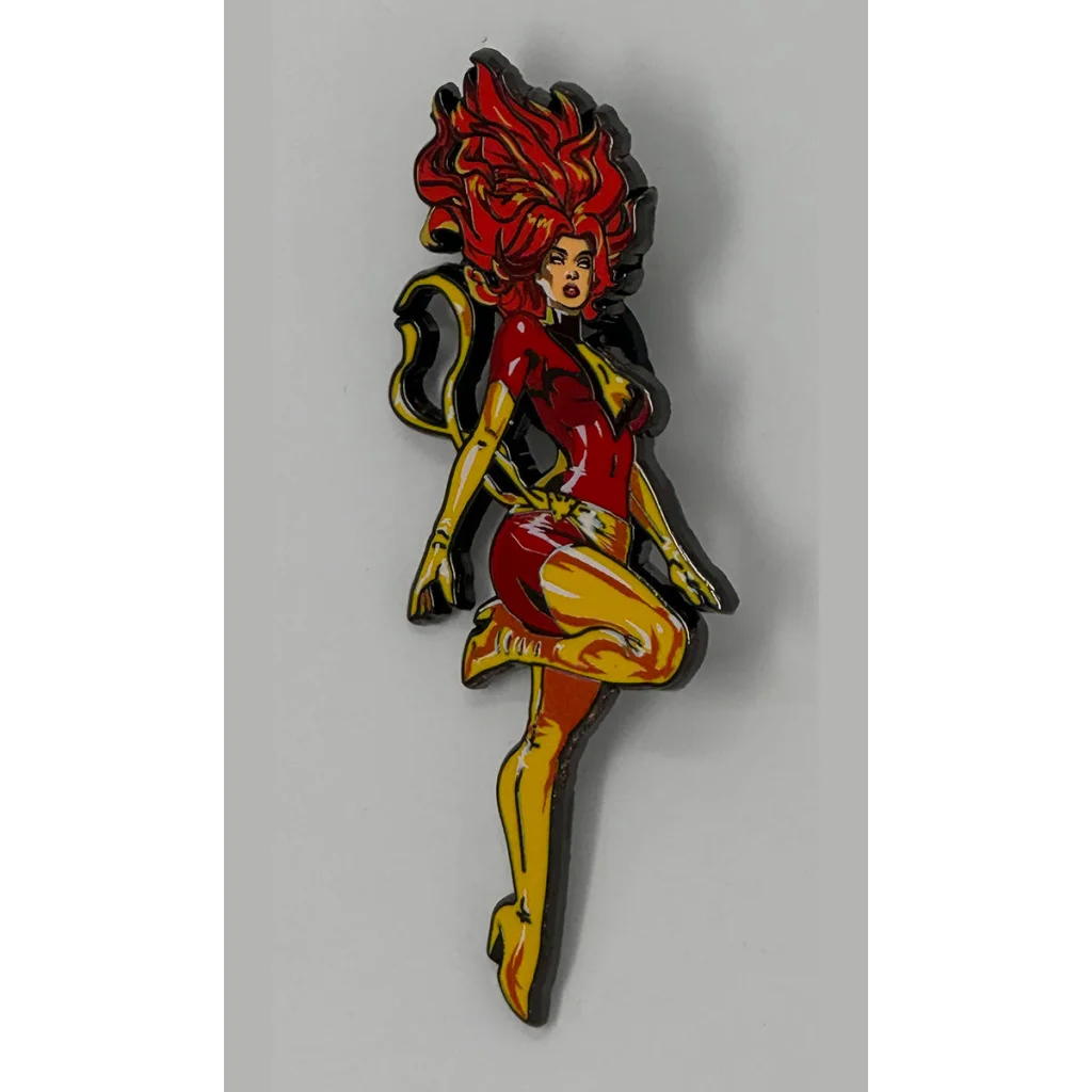 David Nakayama Marvel Phoenix enamel pin from Marvel blind box product