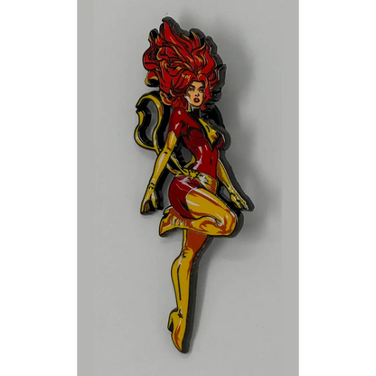 David Nakayama Marvel Phoenix enamel pin from Marvel blind box product