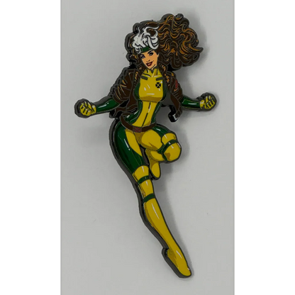 Rogue X-Men enamel pin from David Nakayama Marvel blind box collection